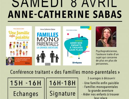 Conférence sur le thème des familles monoparentales le 08 avril à 15h00