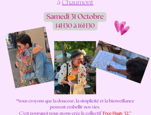 Free Hugs 8 : Samedi 31 Octobre 14H30 à 16h30